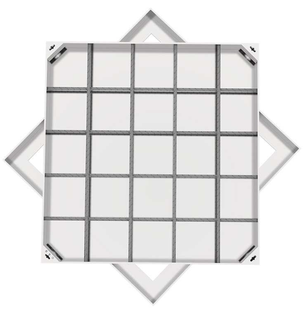 岷县不锈钢方井展示